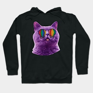 Tripping Cat Hoodie